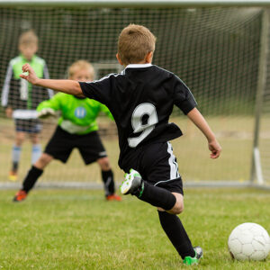 Kids Soccer Penalty Kick