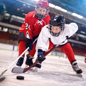 Ice Hockey Sport Kids Players